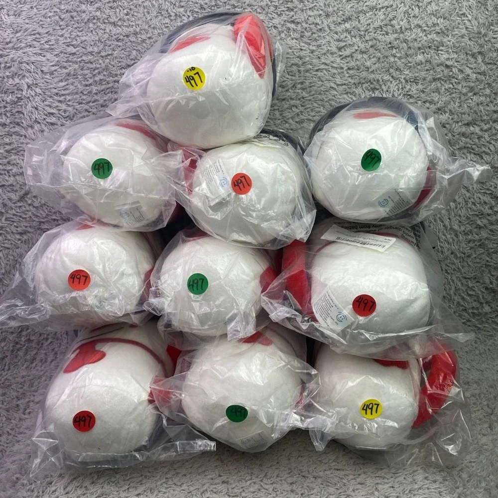 Snowman Dog Toy‎ Plush Squeaker Christmas 6.5
